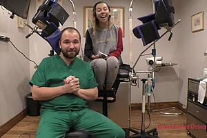 Kalani luana's yearly physical checkup backstage