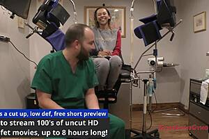 Kalani luana's yearly physical checkup backstage