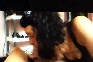 Nicole Marshall Sloppy Dick Sucking With Cum