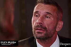 Octavia Red spanked and fucked in bondage!