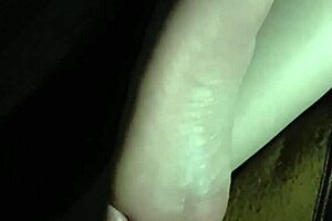 Intense Pleasure as Step Girlfriend's Feet Receive Cumshot in Passionate Moment
