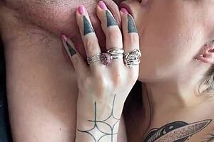 I caught my lingerie model masturbating on set, POV anal!