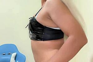 transexual linda wearing exotic clothing in crossdressing outfit