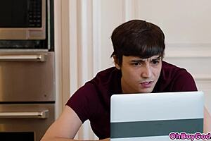 ricky and penny in deepthroat action.