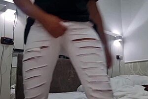 Ansima Moans During Dense Cumshot In Close-Up With Dirty Italian Dialogue