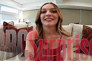 Bbc surprise pounds ass unexpectedly creampied