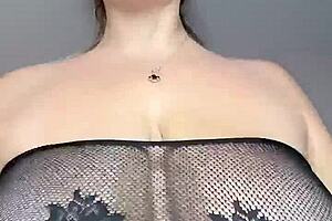 I Want to Sit on Your Face with Big Natural Saggy Tits Ovals Hard Nipples