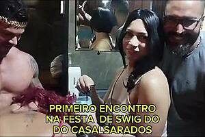 MILF takes husband's cum in front of friend