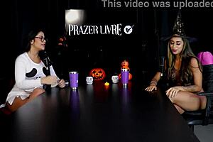 Exhibitionist Couple Shares Favorite Fucking Spots In Lingerie And Toys