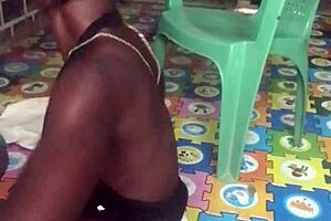 crazybitch loves twerking in sexy clothes until she goes naked