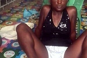 crazybitch loves twerking in sexy clothes until she goes naked