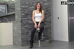Damn, Bubble Butt Babe Eva Berger Takes Sloppy Deepthroat And Extreme Gaping Anal After Casting Interview!