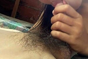 น้ำเงี่ยนในปากสาวนักศึกษานมโต 😏