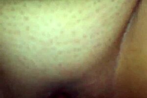 Hot amateur takes creampie from the back on homemade