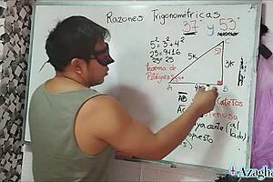 Student And Teacher Explore 53 Degree Triangle In Bedroom