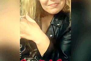 I am being funny and enjoying the night with comic antics