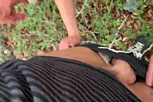 hot sex at a rest stop with big cock and wet pussy