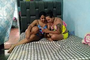 Wife Finds Husband's Lover and Fucks Her Hard!