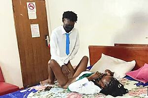 A quick meeting with school friend in public setting