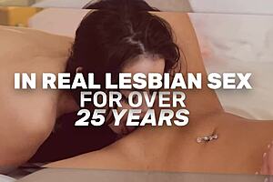 Ebony babe licks busty girlfriend's wet pussy sensually