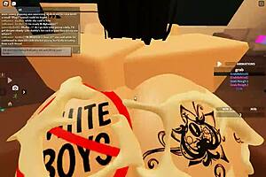 129 Roblox Porn Blacked Scene Unfolds