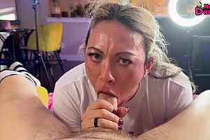 Pov blowjob compilation features BIG BOOTY ASIAN MILF and FIRST TIME AMATEUR TEEN 18+ from newdaddies