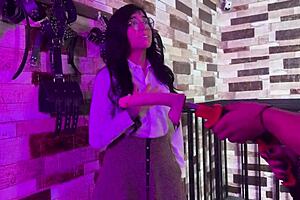 Stranger breaks my ass in bdsm room with rough spanking