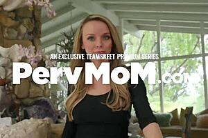 Four teen babysitters share big hard cock on couch