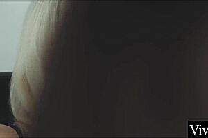 Lesbian Lovers Dressed in Sexy Lingerie Lick Shaved Pussies