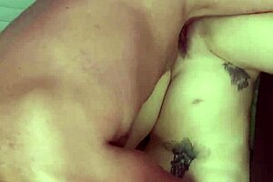 Athletic hotwife submits to muscular lover's cum