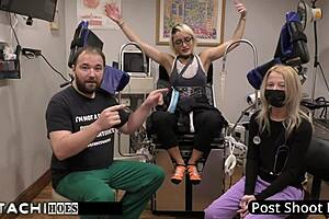 Doctor Tampa Gives Channy Crossfire Hitachi Orgasm 😍