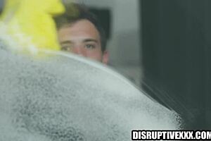 young guys in frat house