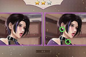 Hot And Lovely Violet Engages In Exciting Gameplay Adventures