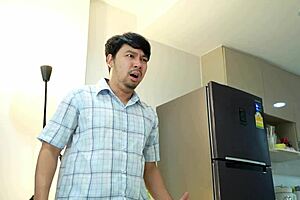 husband catches wife cheating with european friend