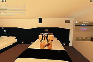 129 Roblox Porn Blacked Scene Unfolds