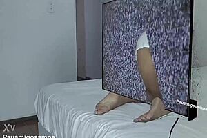 Samara Answers Halloween Call for Two Black Cocks