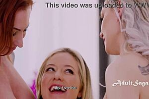 les couple lucky with babysitter sophia locke kenzie taylor river lynn muff diving