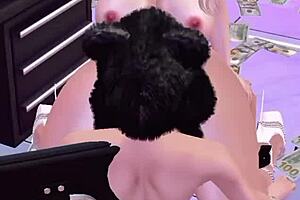 Quick Fuck With Mom While Dad's At Work On IMVU