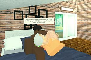 Roblox Whore Gets Throat Fucked By Big Black Cock