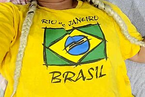 Latina BBW Shows Her Big Hairy Pussy Solo