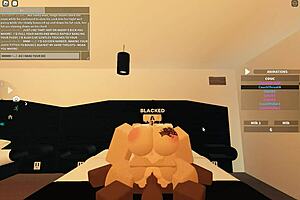 129 Roblox Porn Blacked Scene Unfolds