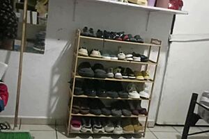 mama chubby bbw cleans the room