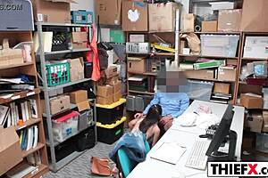 Either The Cops Or His Cock In Office 😏