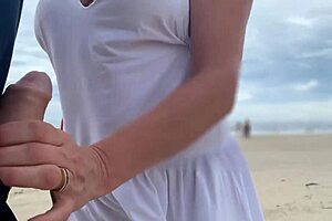 Busty Stranger Milf Made Me Cum In Front Of Everyone