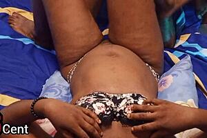 wake up sex hot missionary fuck with girlfriend moaning