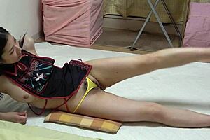 Sayu Nanahara Shows Off Bikini Cameltoe and Nipples in Sexy Solo Profile