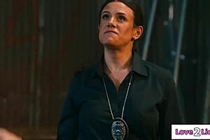 Emotional Lesbian Face Sitting and Cunilingus Battle