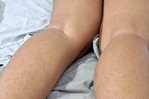 Suggestive anal licking and rough assfucking with Colombian stepdaughter