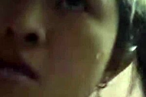 Indonesian Girl Taking Bath on Webcam with Teen Appeal