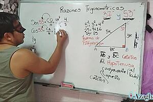 Student And Teacher Explore 53 Degree Triangle In Bedroom